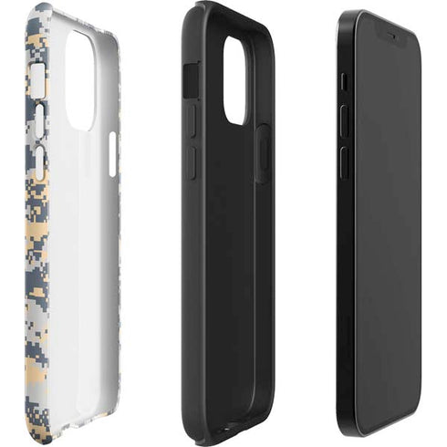 NBA Utah Jazz Grey Digi Camo iPhone 12 Impact Case