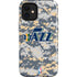 NBA Utah Jazz Grey Digi Camo iPhone 12 Mini Impact Case