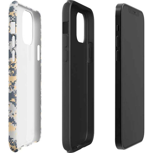 NBA Utah Jazz Grey Digi Camo iPhone 12 Mini Impact Case