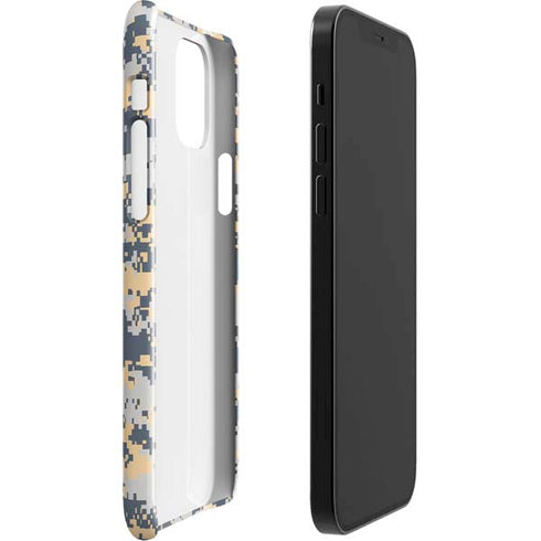NBA Utah Jazz Grey Digi Camo iPhone 12 Mini Lite Case