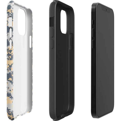 NBA Utah Jazz Grey Digi Camo iPhone 12 Pro Impact Case