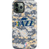 NBA Utah Jazz Grey Digi Camo iPhone 12 Pro Max Impact Case