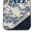 NBA Utah Jazz Grey Digi Camo iPhone 12 Skin