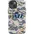 NBA Utah Jazz Grey Digi Camo iPhone 13 Impact Case
