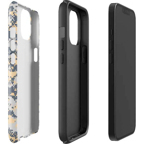 NBA Utah Jazz Grey Digi Camo iPhone 14 Plus Impact Case