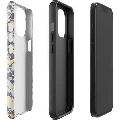 NBA Utah Jazz Grey Digi Camo iPhone 15 Pro Max Impact Case