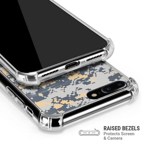 NBA Utah Jazz Grey Digi Camo iPhone 7/8 Plus Clear Case