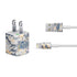 NBA Utah Jazz Grey Digi Camo iPhone Charger (5W USB) Skin