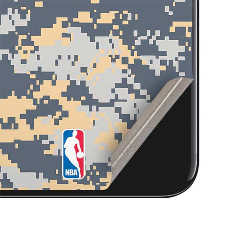 NBA Utah Jazz Grey Digi Camo iPhone SE (2nd & 3rd Gen) Skin