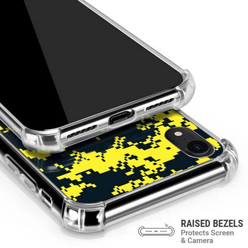 NBA Utah Jazz Grey Digi Camo iPhone XR Clear Case