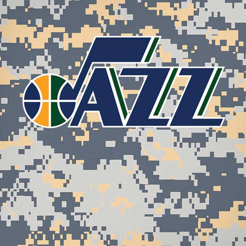 NBA Utah Jazz Grey Digi Camo iPhone XR Skin