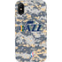 NBA Utah Jazz Grey Digi Camo iPhone XS Pro Case