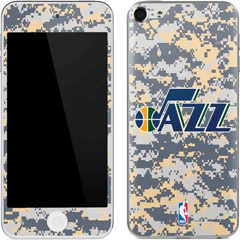 NBA Utah Jazz Grey Digi Camo Apple iPod Skin