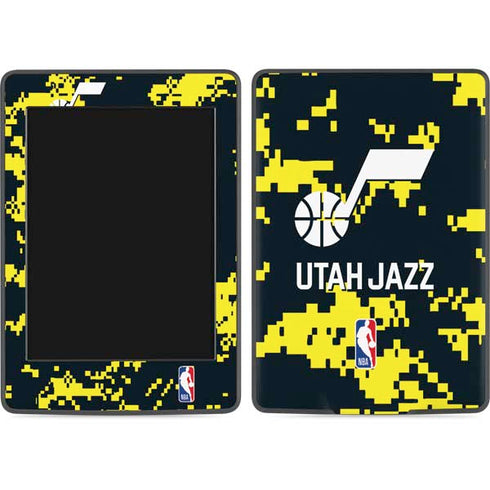 NBA Utah Jazz Grey Digi Camo Amazon Kindle Skin