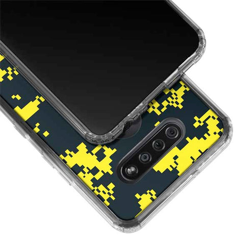 NBA Utah Jazz Grey Digi Camo LG K51/Q51 Clear Case