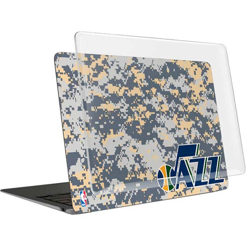 NBA Utah Jazz Grey Digi Camo MacBook Air 13in (2020) Case plus Skin