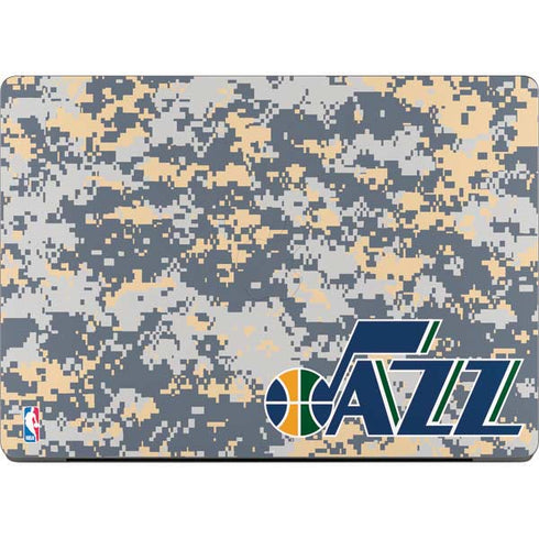 NBA Utah Jazz Grey Digi Camo MacBook Pro 14in (2021-24) Skin