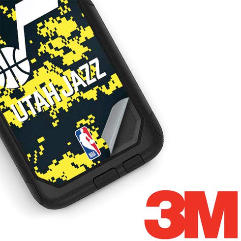NBA Utah Jazz Grey Digi Camo Otterbox Commuter Galaxy Skin