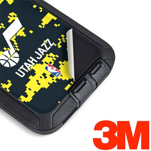 NBA Utah Jazz Grey Digi Camo Otterbox Defender Galaxy Skin