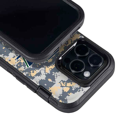 NBA Utah Jazz Grey Digi Camo Otterbox Defender iPhone Skin