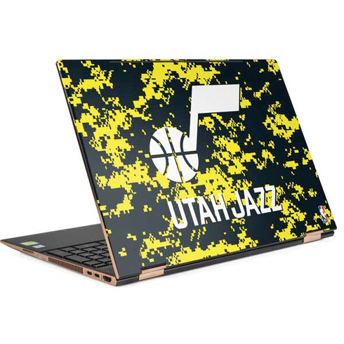 NBA Utah Jazz Grey Digi Camo HP Spectre Skin
