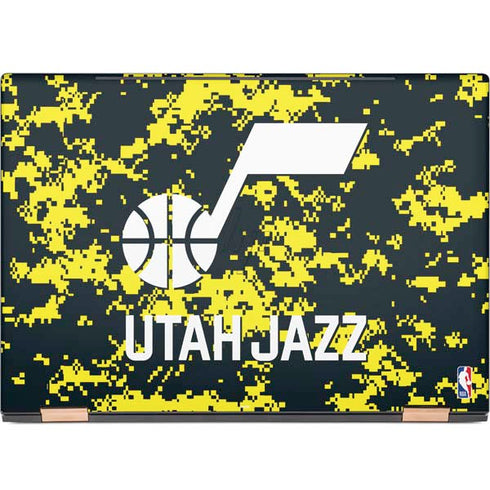 NBA Utah Jazz Grey Digi Camo HP Spectre Skin
