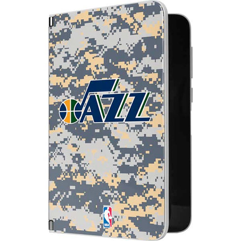 NBA Utah Jazz Grey Digi Camo Surface Duo Skin