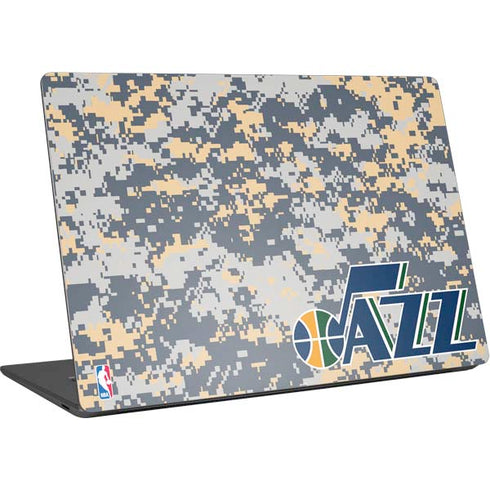 NBA Utah Jazz Grey Digi Camo Surface Laptop 4 15in Skin