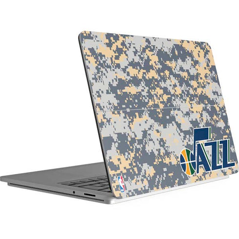 NBA Utah Jazz Grey Digi Camo Surface Laptop Studio Skin