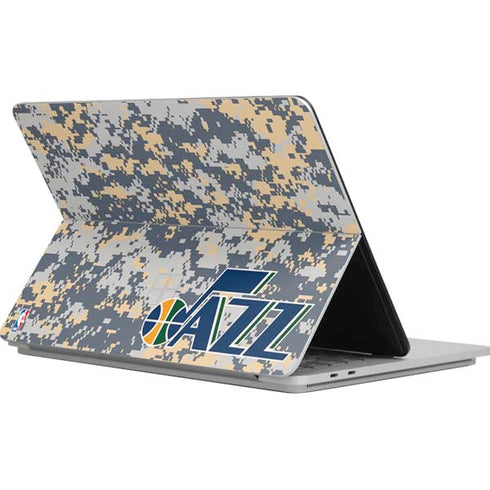 NBA Utah Jazz Grey Digi Camo Surface Laptop Studio Skin