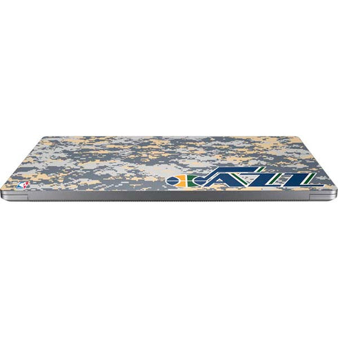 NBA Utah Jazz Grey Digi Camo Universal Laptop 11in (8.8 x 6.2in) Skin
