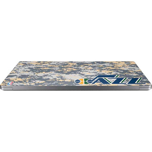 NBA Utah Jazz Grey Digi Camo Universal Laptop 14in (11.4 x 8.2in) Skin