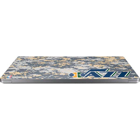 NBA Utah Jazz Grey Digi Camo Universal Laptop 15in (12.2 x 8.8in) Skin