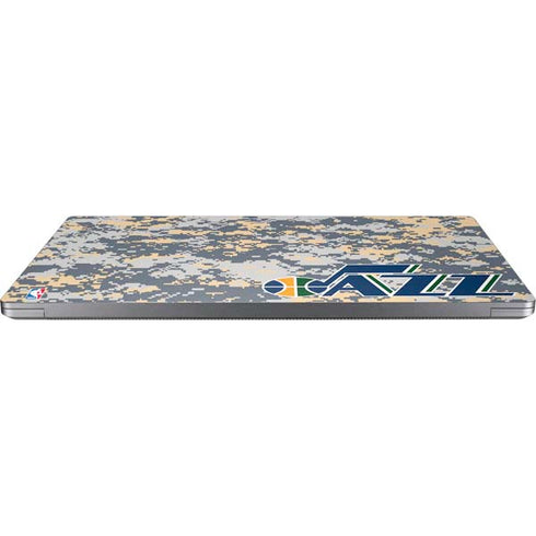 NBA Utah Jazz Grey Digi Camo Universal Laptop 17in (13.8 x 10in) Skin