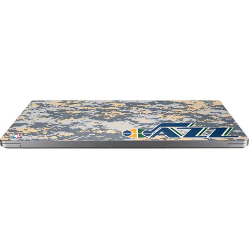 NBA Utah Jazz Grey Digi Camo Universal Laptop 18in (14.6 x 10.6in) Skin