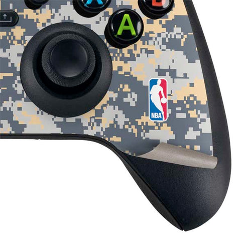NBA Utah Jazz Grey Digi Camo Xbox Series X Controller Skin