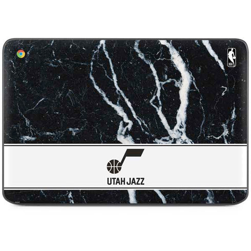 NBA Utah Jazz Marble HP Chromebook Skin