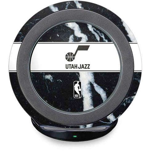 NBA Utah Jazz Marble Fast Charge Wireless Charging Stand Skin
