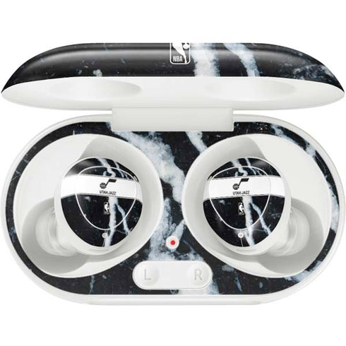 NBA Utah Jazz Marble Galaxy Buds Plus Skin
