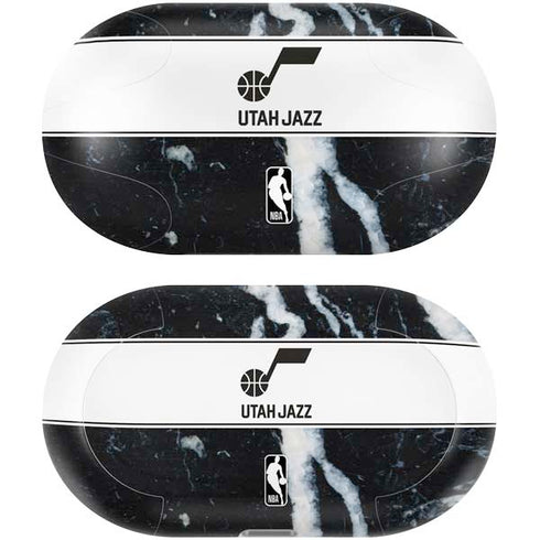NBA Utah Jazz Marble Galaxy Buds Plus Skin