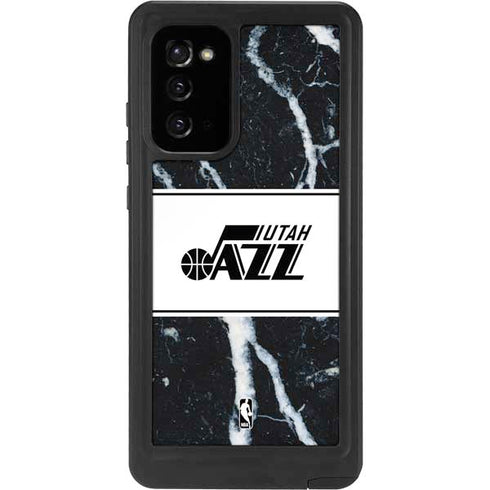 NBA Utah Jazz Marble Galaxy Note20 5G Waterproof Case