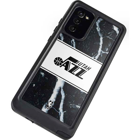 NBA Utah Jazz Marble Galaxy Note20 5G Waterproof Case