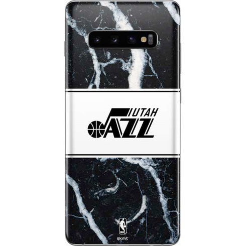 NBA Utah Jazz Marble Galaxy S10 Plus Skin