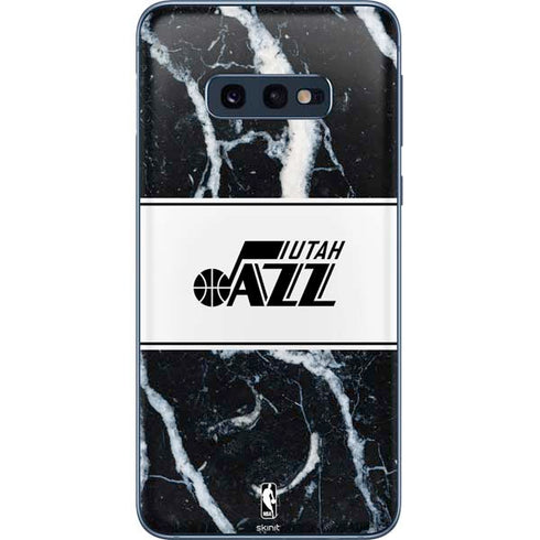 NBA Utah Jazz Marble Galaxy S10e Skin