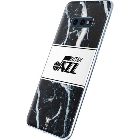 NBA Utah Jazz Marble Galaxy S10e Skin
