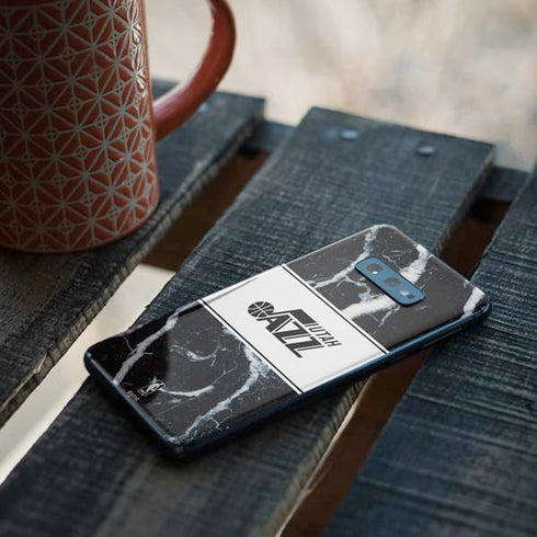 NBA Utah Jazz Marble Galaxy S10e Skin