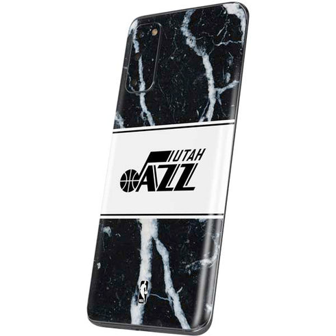 NBA Utah Jazz Marble Galaxy S20 Skin