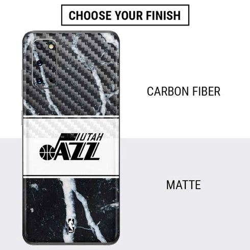 NBA Utah Jazz Marble Galaxy S20 Skin