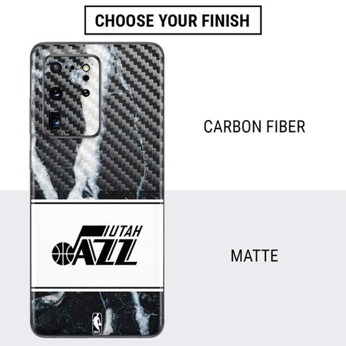 NBA Utah Jazz Marble Galaxy S20 Ultra 5G Skin