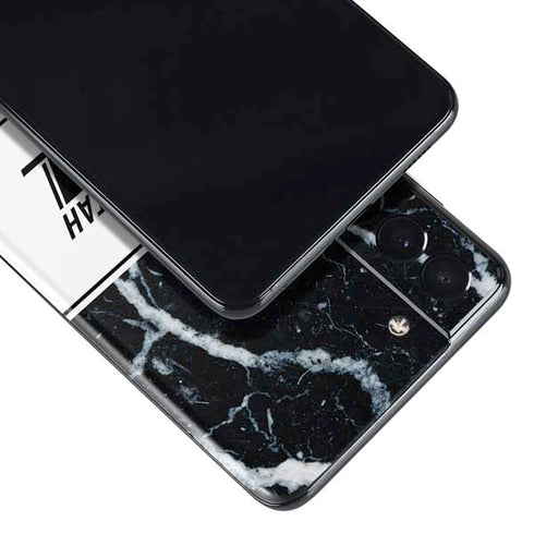 NBA Utah Jazz Marble Galaxy S21 5G Skin
